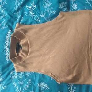 tan woman's tank top